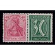 ALEMANIA 1921 ESTAMPILLAS SE-TENANT ZUSAMMENDRUCKE NUEVAS MINT MI W18 10 €